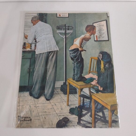 Vtg Sealed Litho 1972 C.P.C. Norman Rockwell 8 X 10 Set Of 4 Paper Prints - Picture 1 of 5